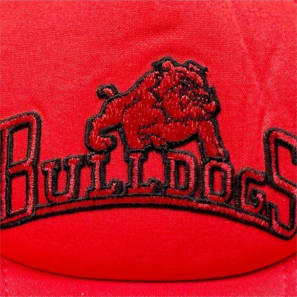 Vintage Moja Embroidered Georgia Bulldogs SnapBack Trucker Hat - One Size - Picture 2 of 9